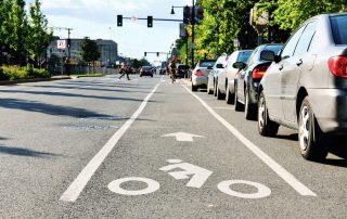 Bike Lane in City - Where You Can Legally Ride on the Road
