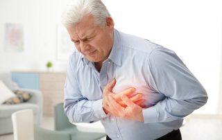 Man suffering from cardiovascular disorders