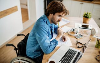 Disabled man having a difficult time applying for long term disability [Is Long-Term Disability Hard to Get]